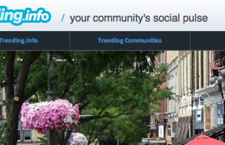 Trending.info paves 'digital sidewalk' that leads to informed communities Trending.info paves 'digital sidewalk' that leads to informed communities